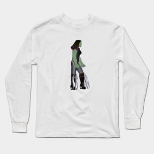 Crutches Assassin Long Sleeve T-Shirt